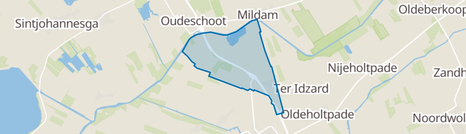 Oldeholtwolde map