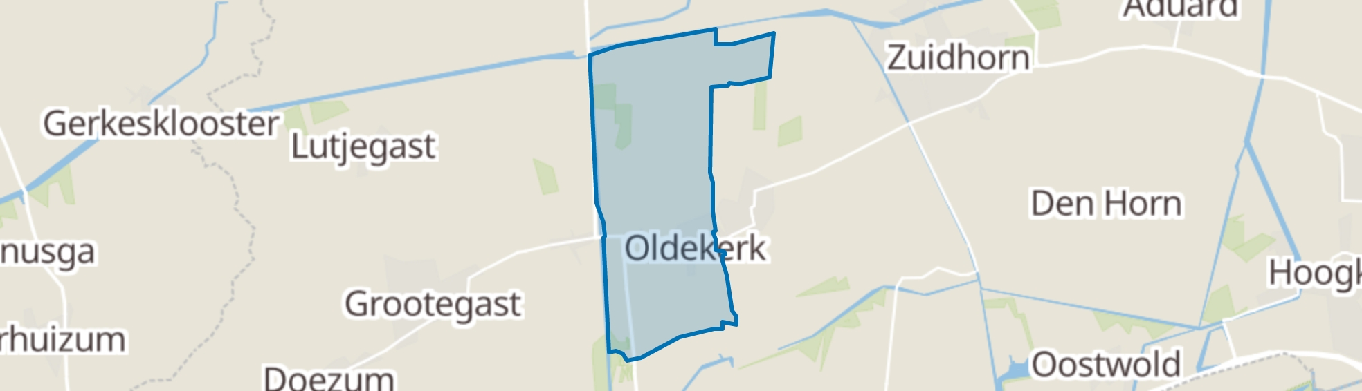 Oldekerk map