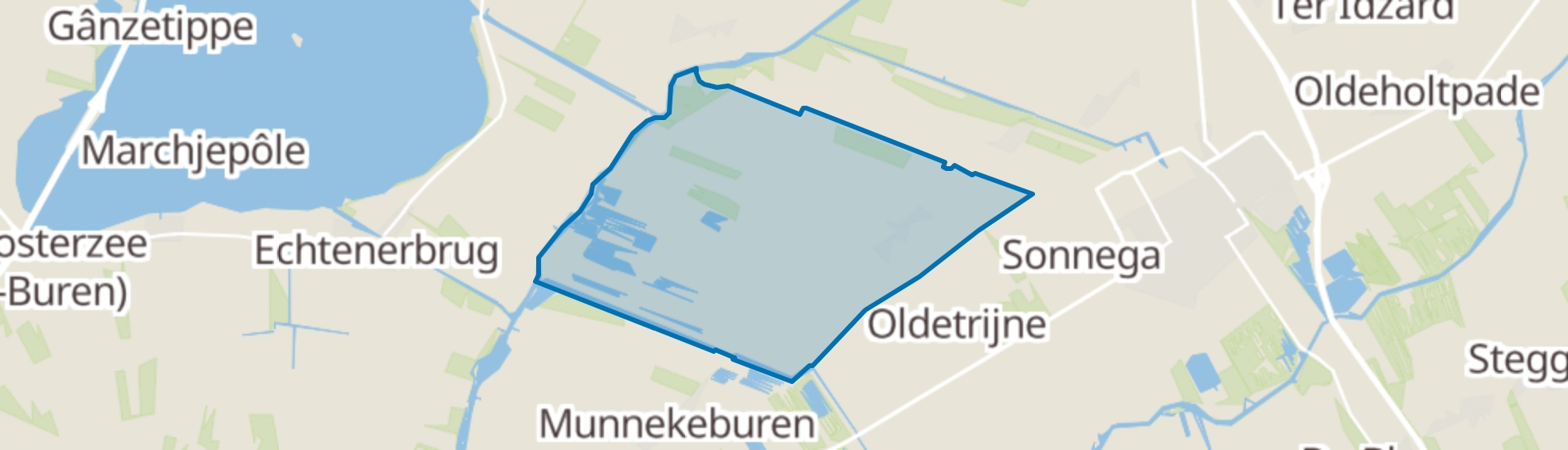 Oldelamer map