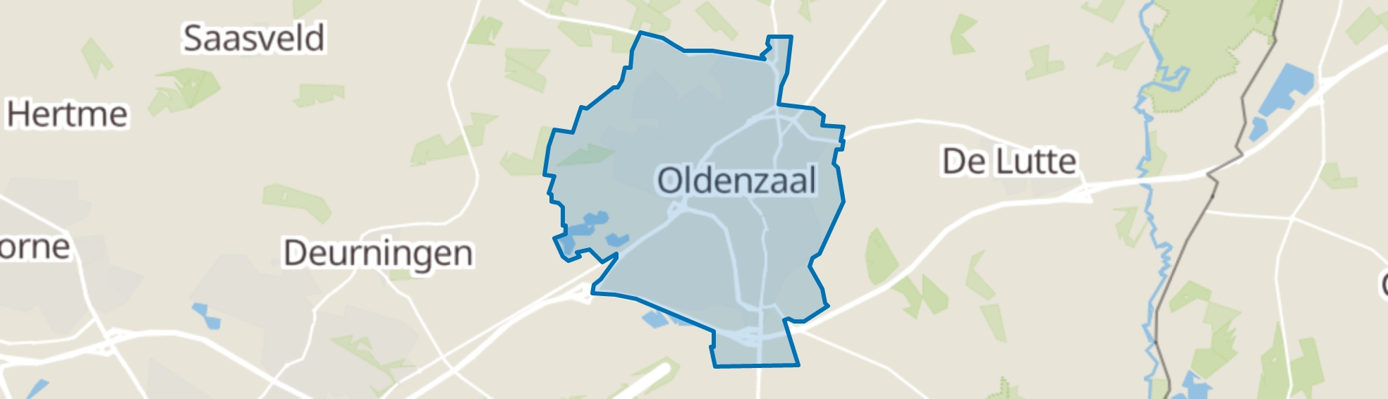 Oldenzaal map