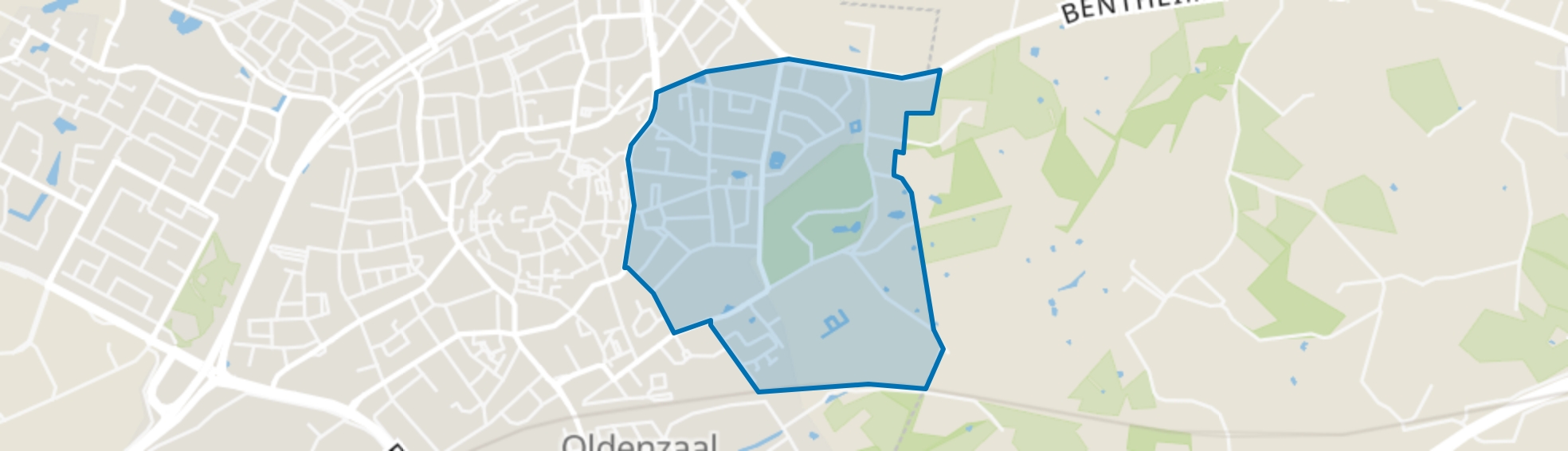 Haerbroek-Scholtenhoek, Oldenzaal map