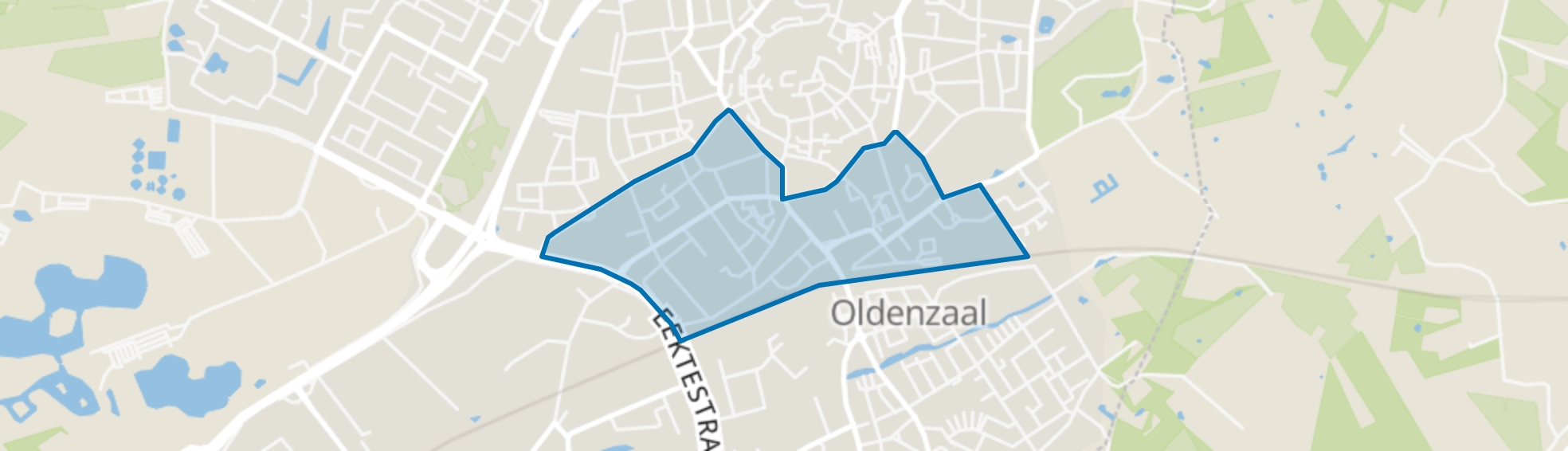 Het Inslag-De Kleies, Oldenzaal map