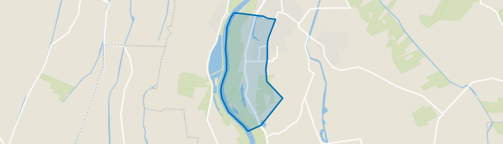 Kortrick en Zonnekamp, Olst map