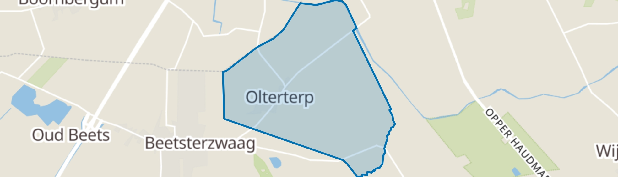 Olterterp map