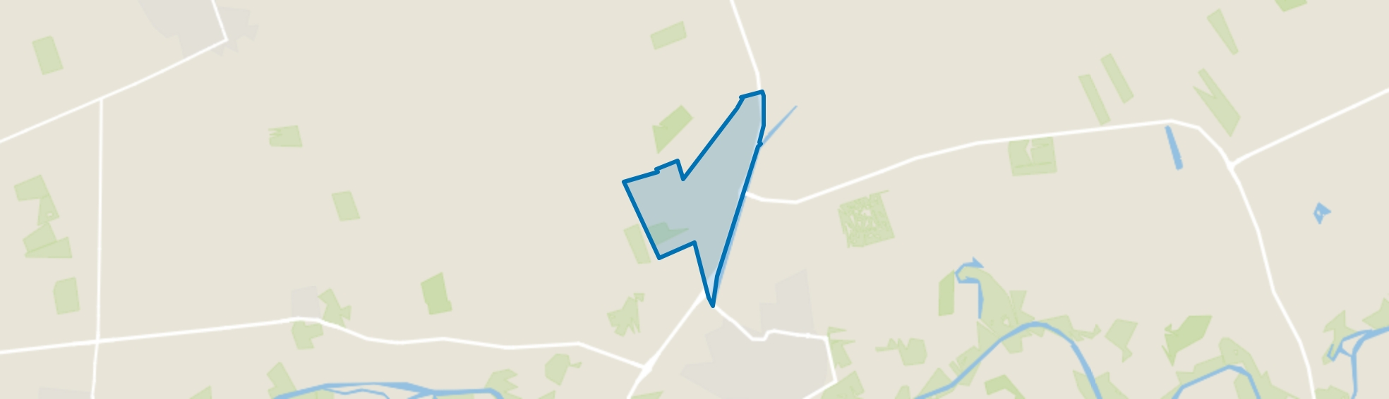Buurtschap Emsland, Ommen map