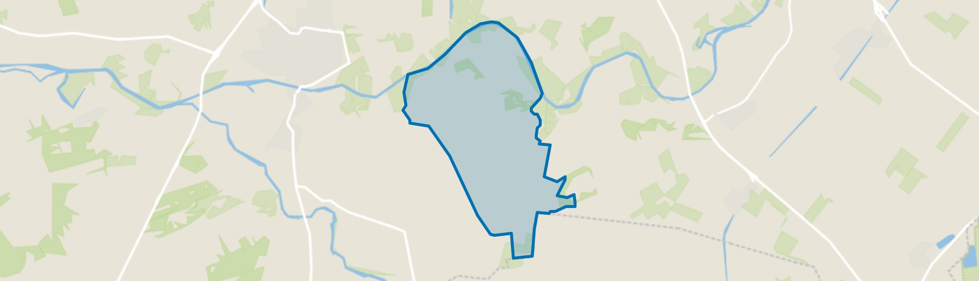 Buurtschap Junne, Ommen map