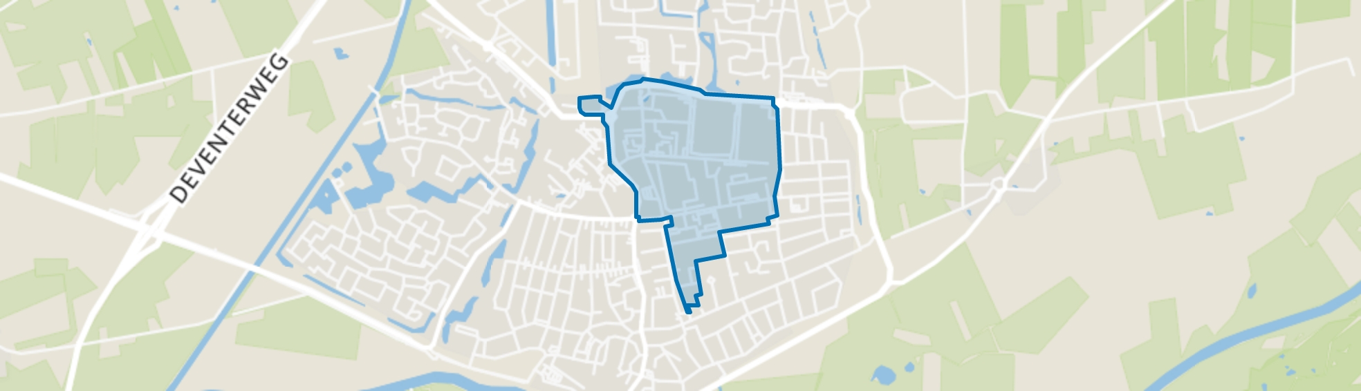 Kern Ommen - Industrieterrein, Ommen map