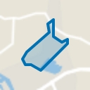 Ommerveld en verspreide huizen polder Meerten