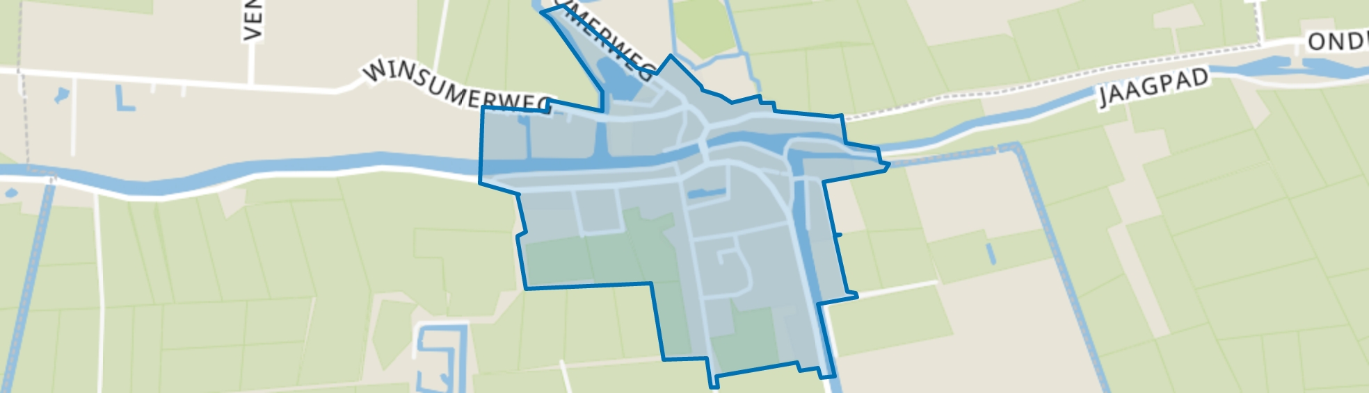 Onderdendam, Onderdendam map