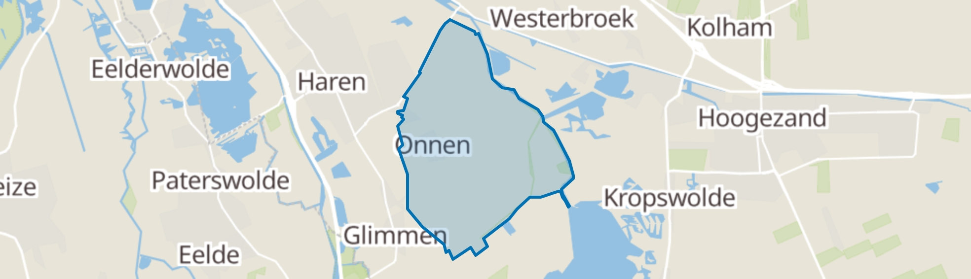 Onnen map