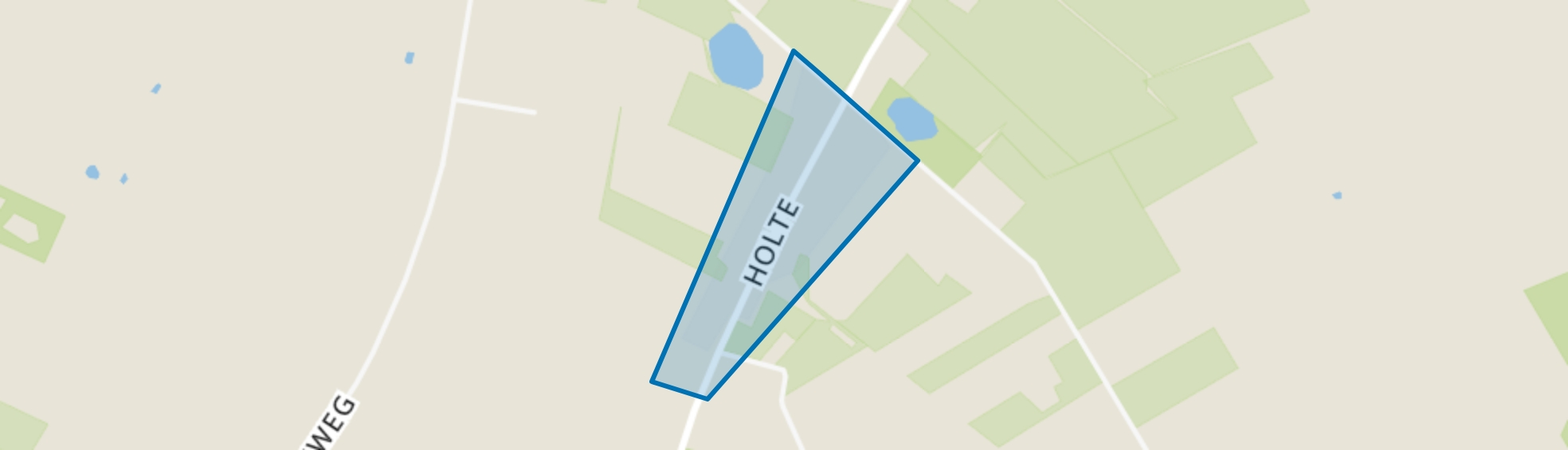 Holte, Onstwedde map