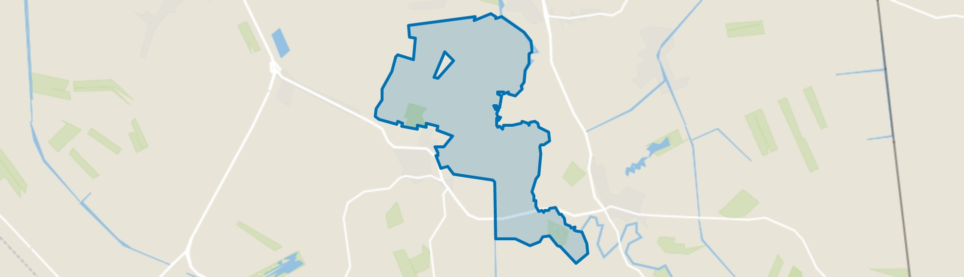 Onstwedde Buitengebied Noord, Onstwedde map