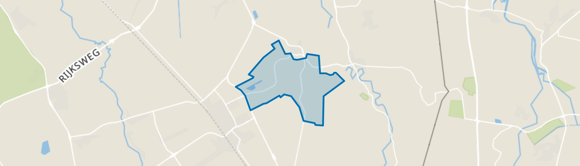 Onstwedde Buitengebied Zuid, Onstwedde map