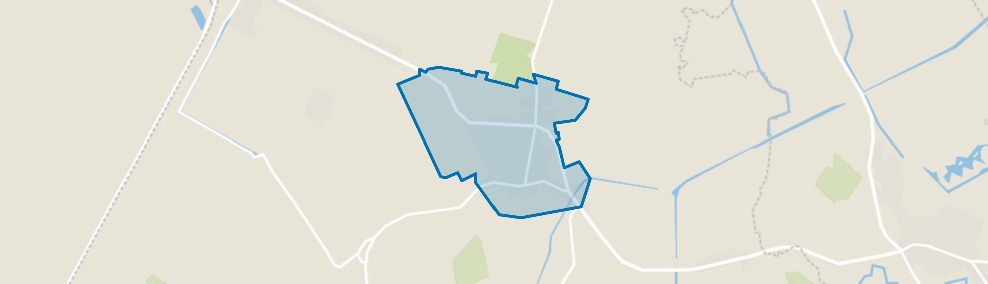 Onstwedde, Onstwedde map