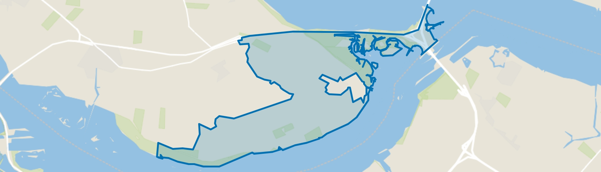 Ooltgensplaat buitengebied, Ooltgensplaat map