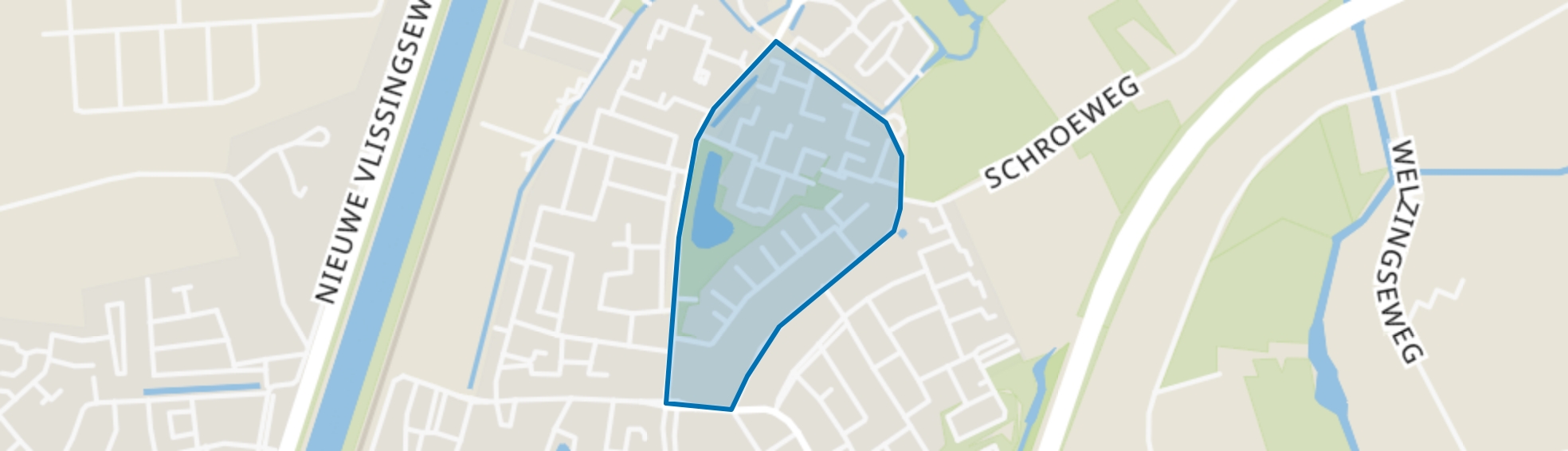 Schoonenburg, Oost-Souburg map