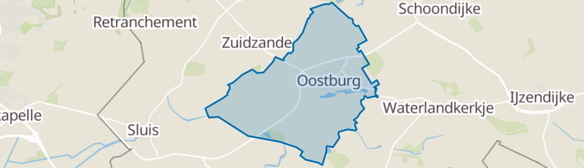 Oostburg map