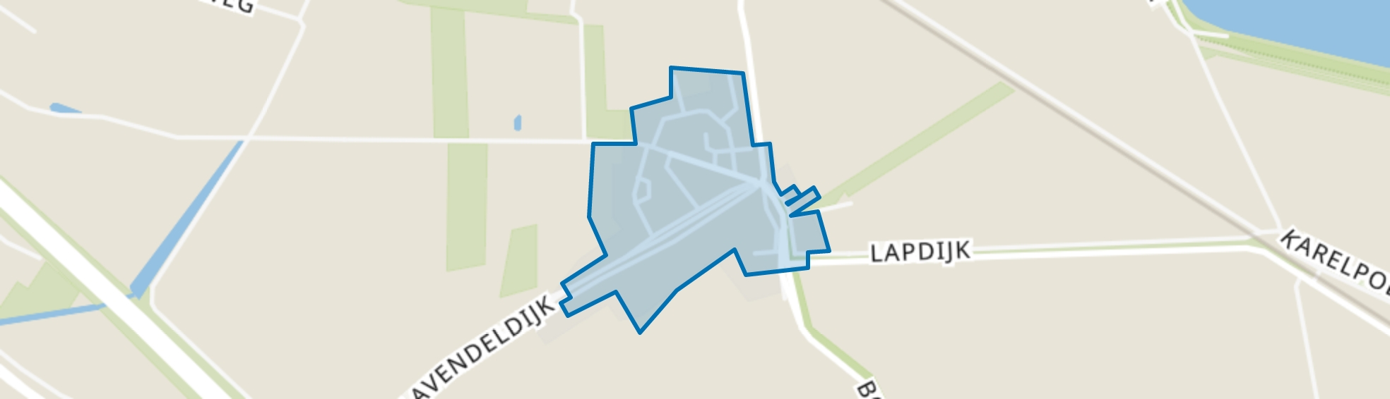 Oostdijk, Oostdijk map