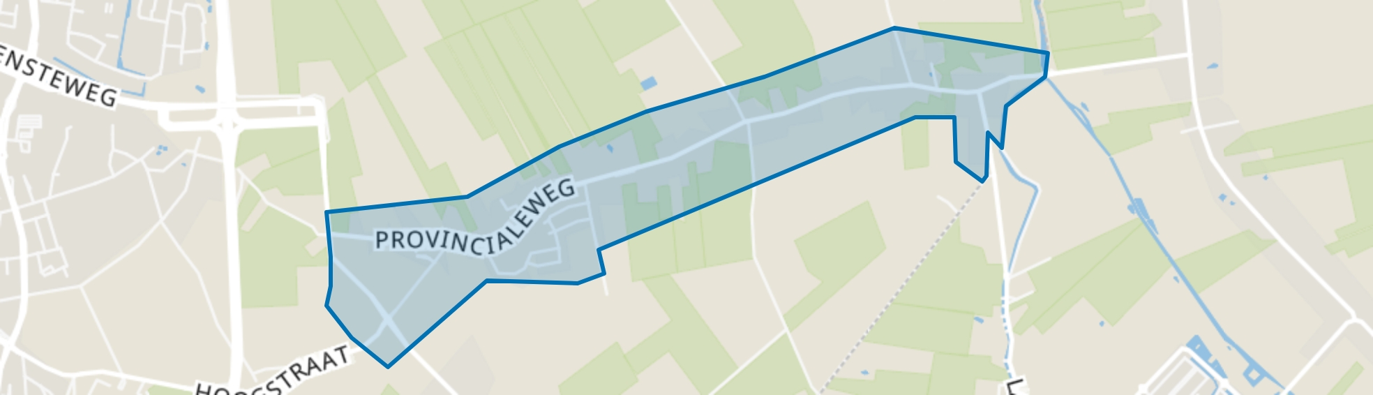 Oosteind, Oosteind map