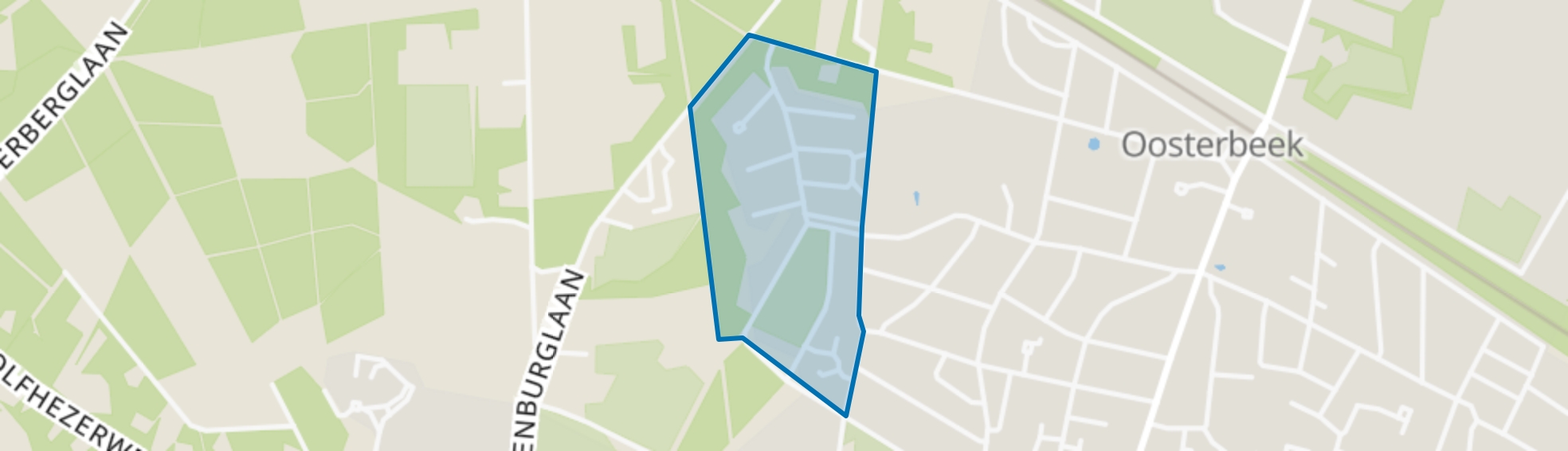 Beelaertslaan, Oosterbeek map