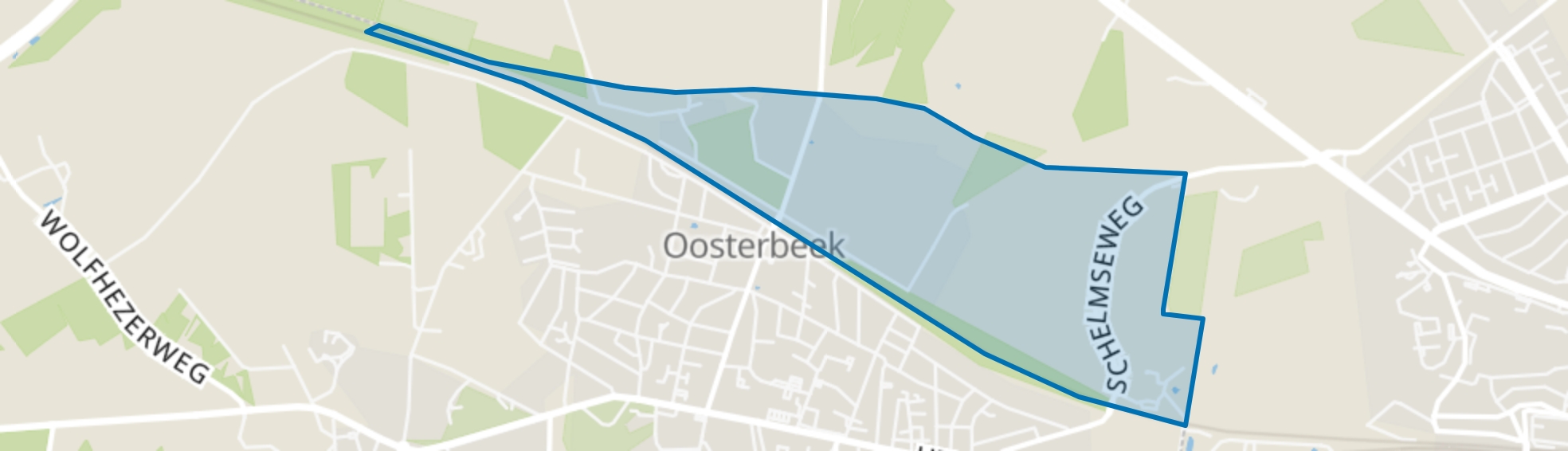 De Dreijen, Oosterbeek map