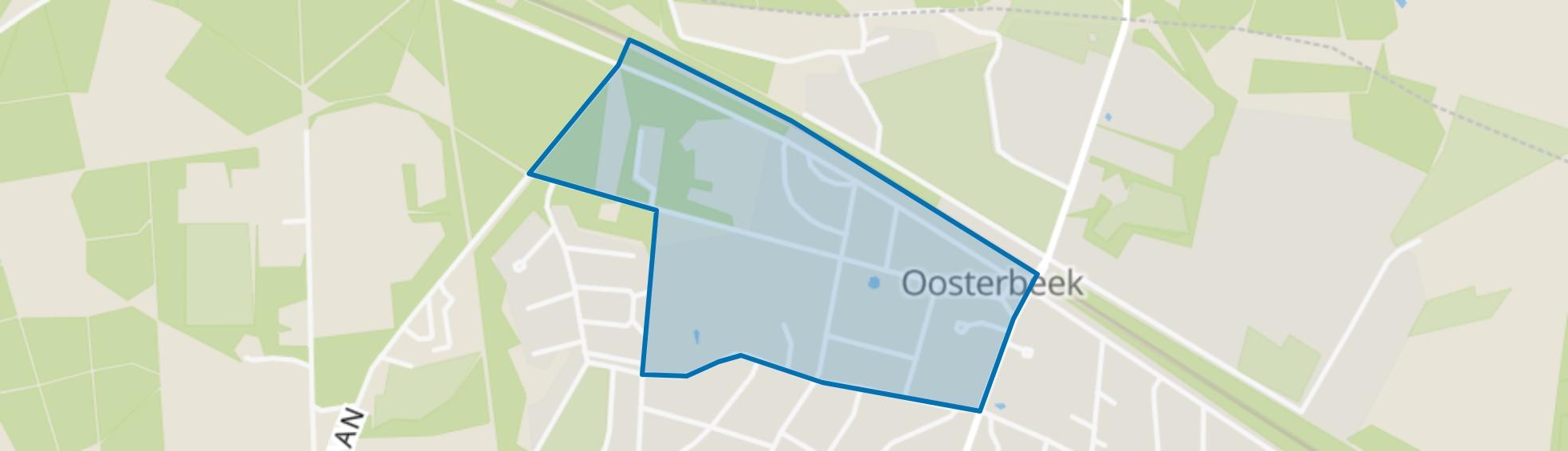 Dreyeroord, Oosterbeek map