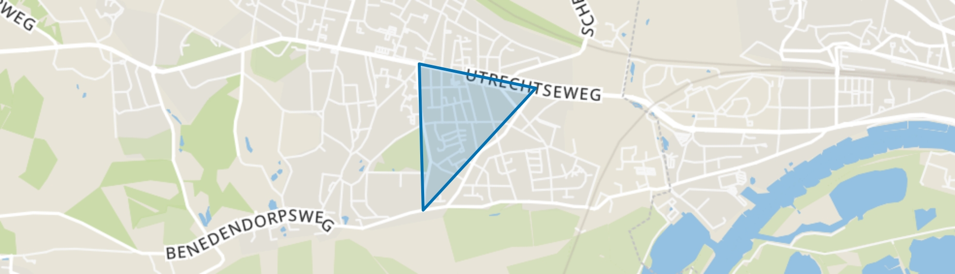 Nieuwland, Oosterbeek map