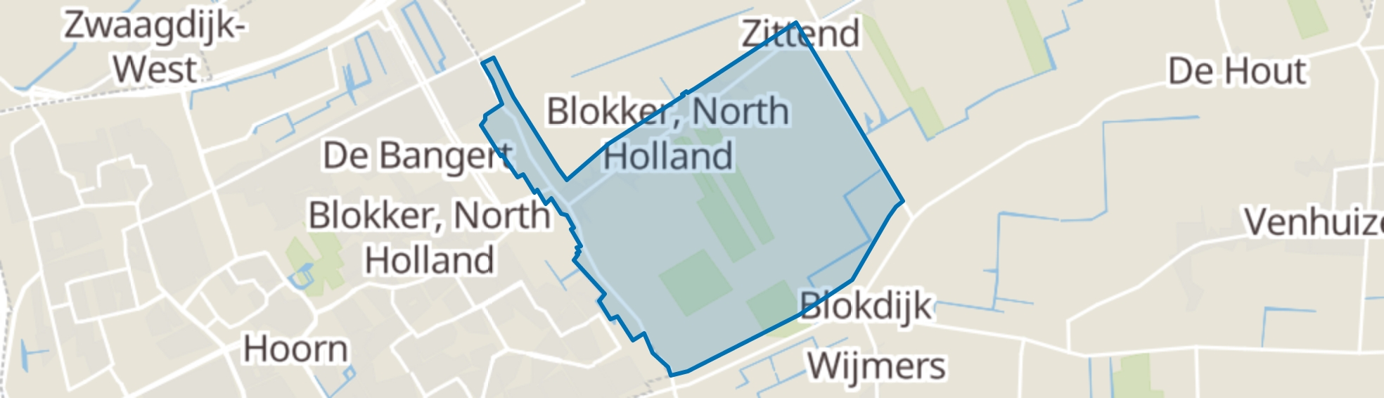 Oosterblokker map