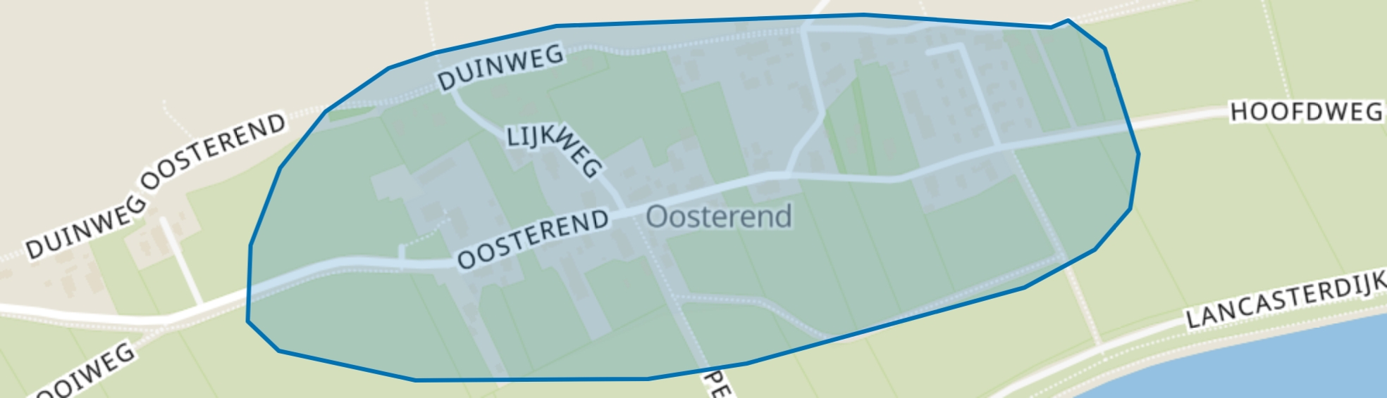 Oosterend, Oosterend (FR) map