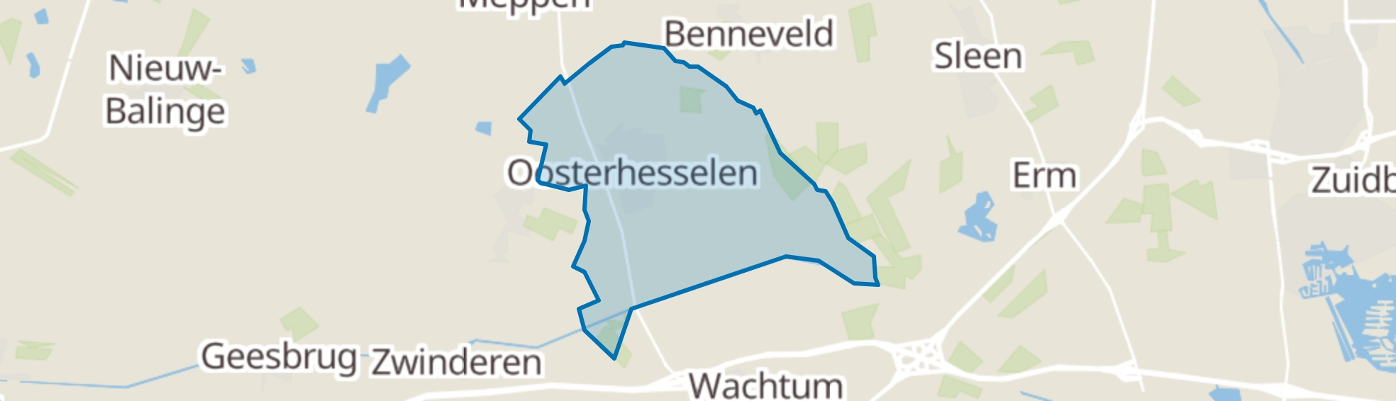 Oosterhesselen map