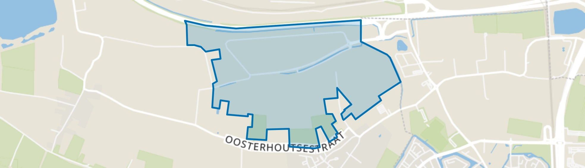 De Park, Oosterhout (GE) map