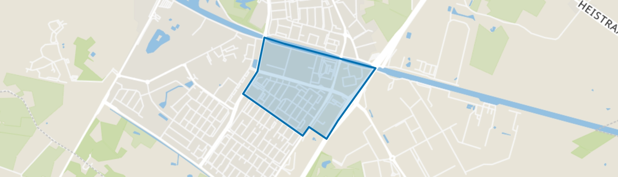 Bloemenbuurt, Oosterhout (NB) map