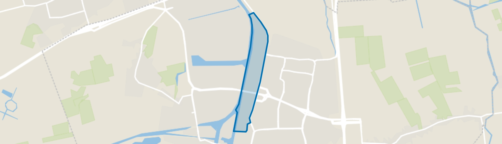 Industrieterrein Statendam, Oosterhout (NB) map