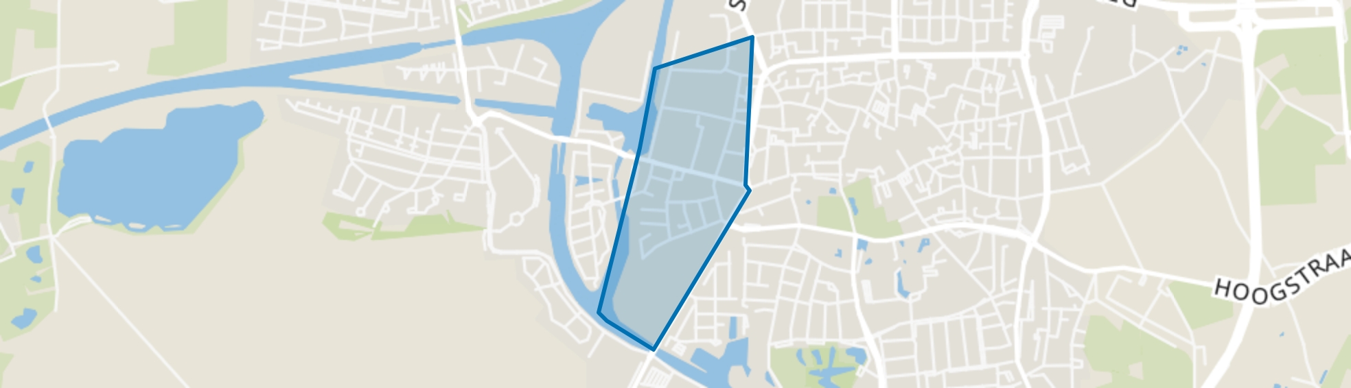 Oud-West, Oosterhout (NB) map
