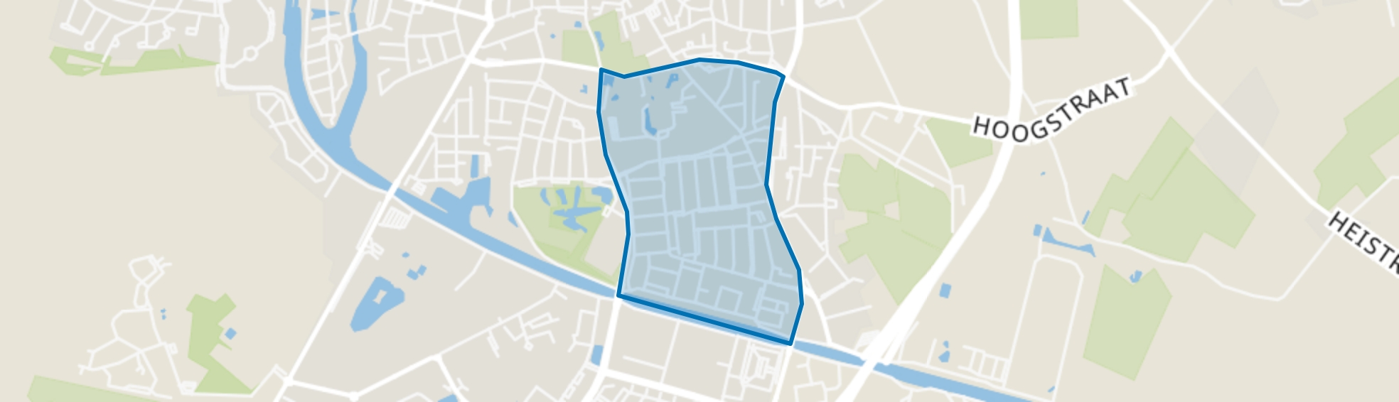 Slotjes-Midden, Oosterhout (NB) map