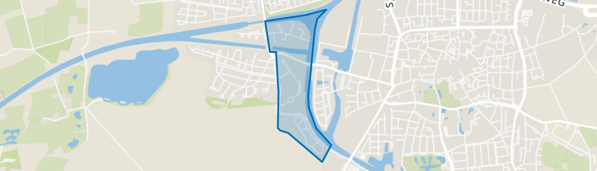 Vrachelen-Zuidoost, Oosterhout (NB) map