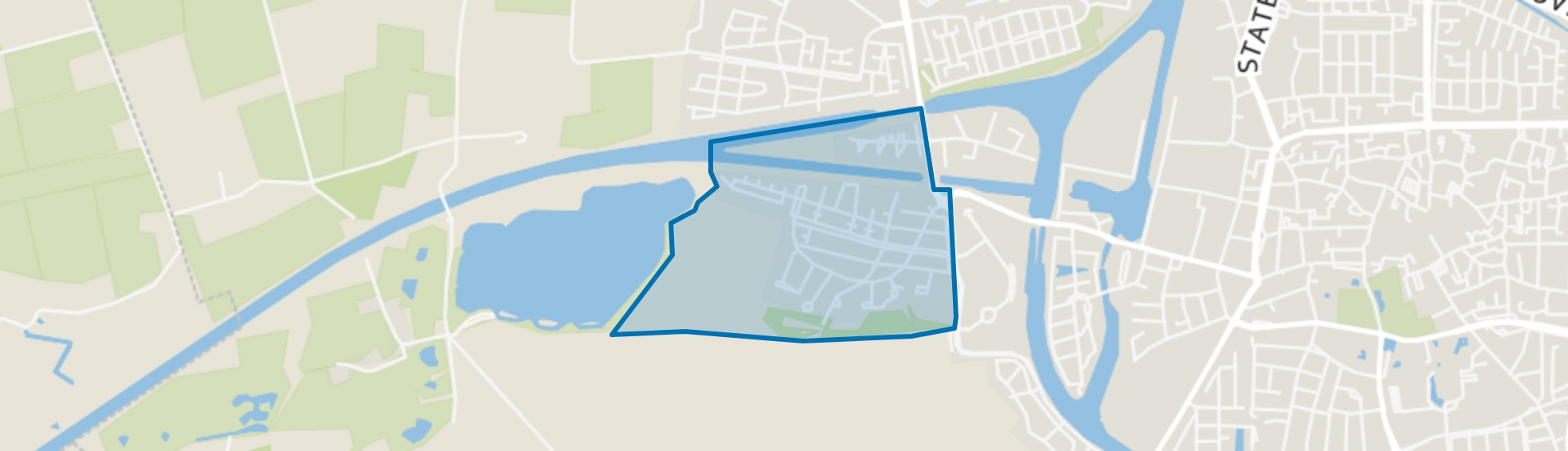 Vrachelen-Zuidwest, Oosterhout (NB) map