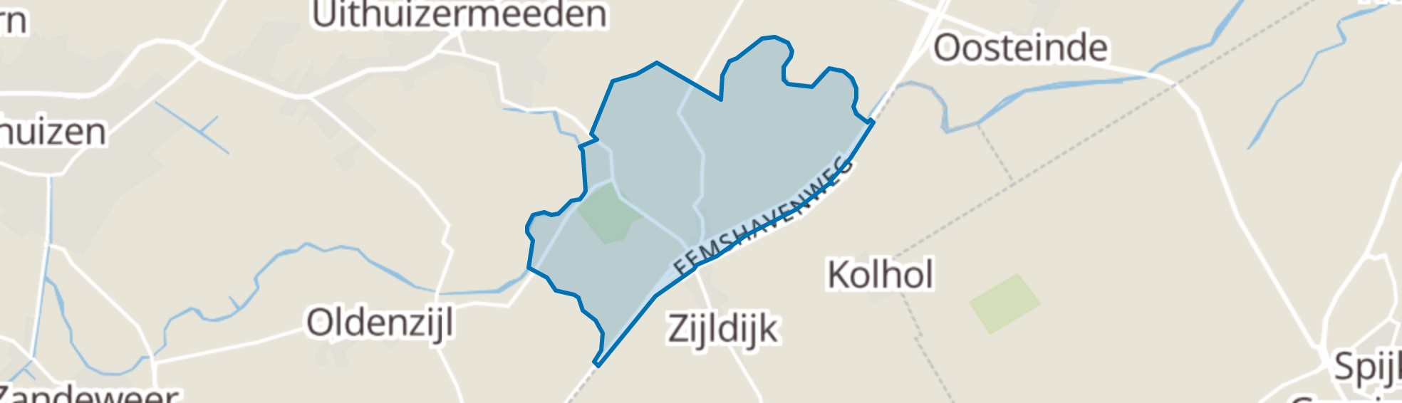 Oosternieland map