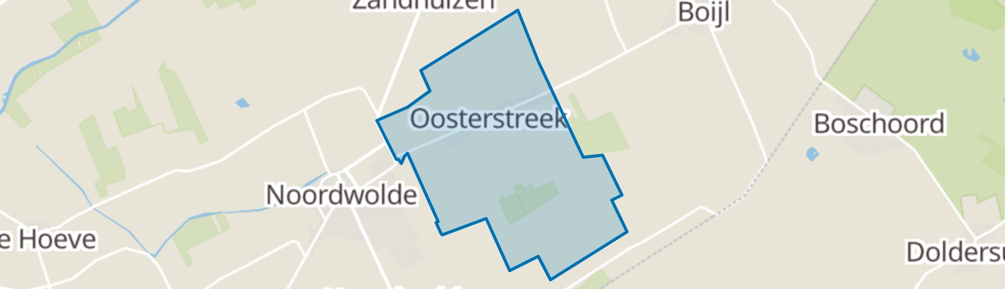 Oosterstreek map