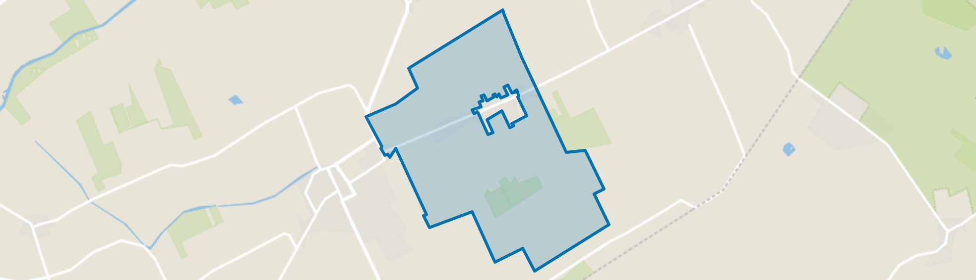 Oosterstreek-Buitengebied, Oosterstreek map