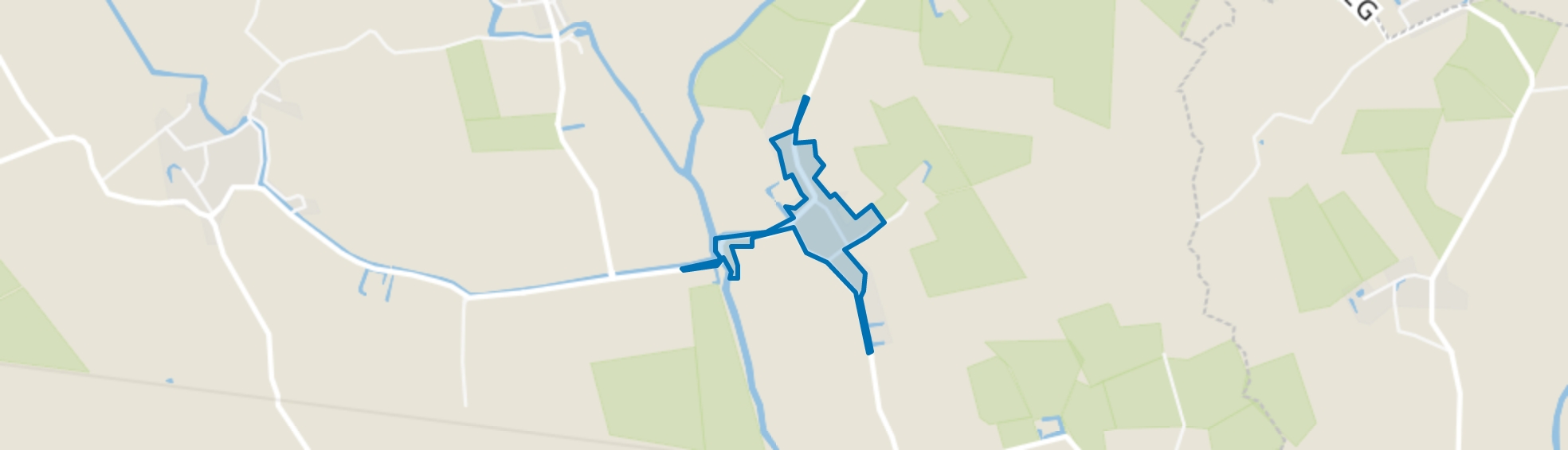 Oosterwijtwerd, Oosterwijtwerd map