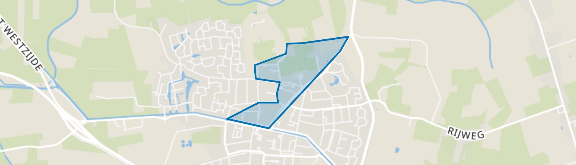 Oosterwolde-Centrum-Noord-West, Oosterwolde (FR) map