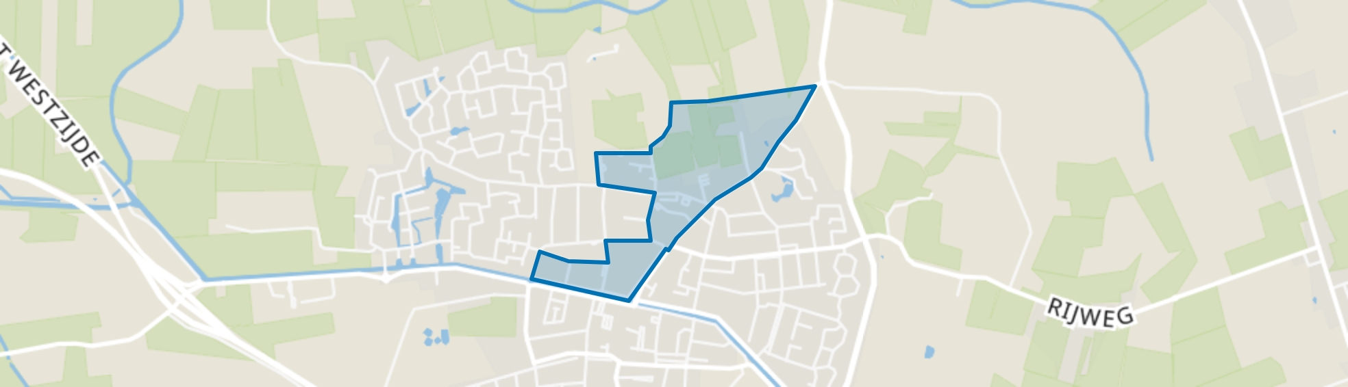 Oosterwolde-Centrum-Noord-West, Oosterwolde (FR) map