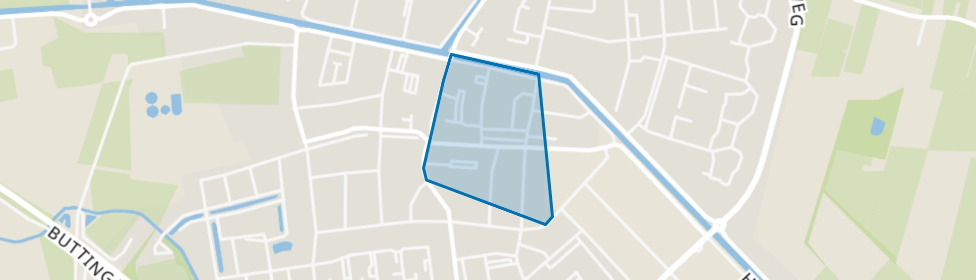 Oosterwolde-Centrum-Zuid-Oost, Oosterwolde (FR) map