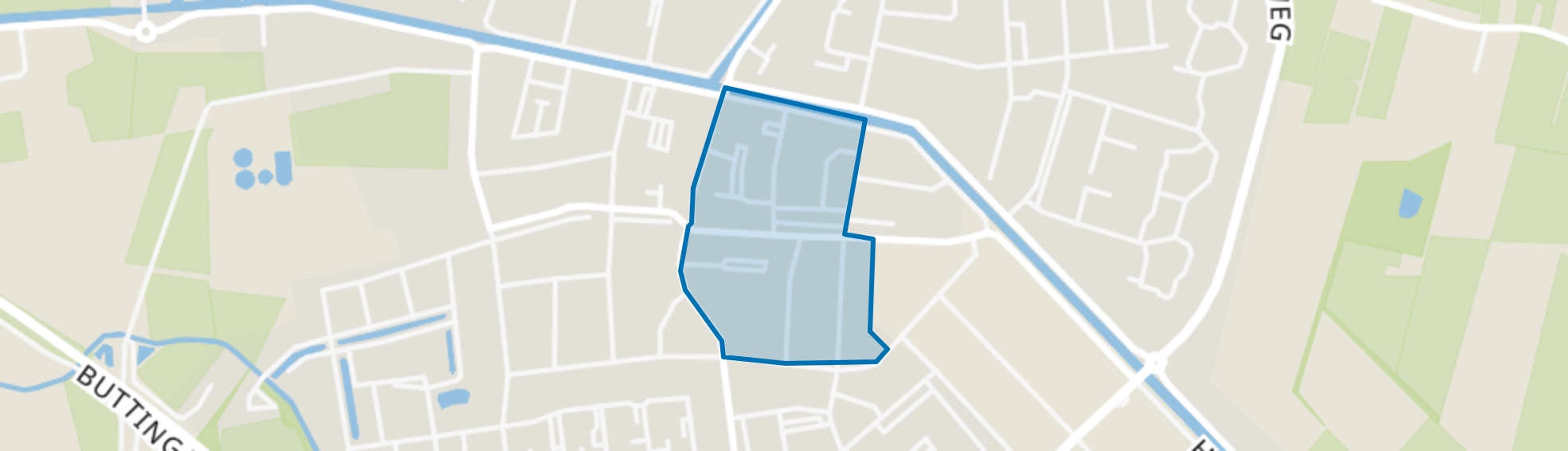 Oosterwolde-Centrum-Zuid-Oost, Oosterwolde (FR) map