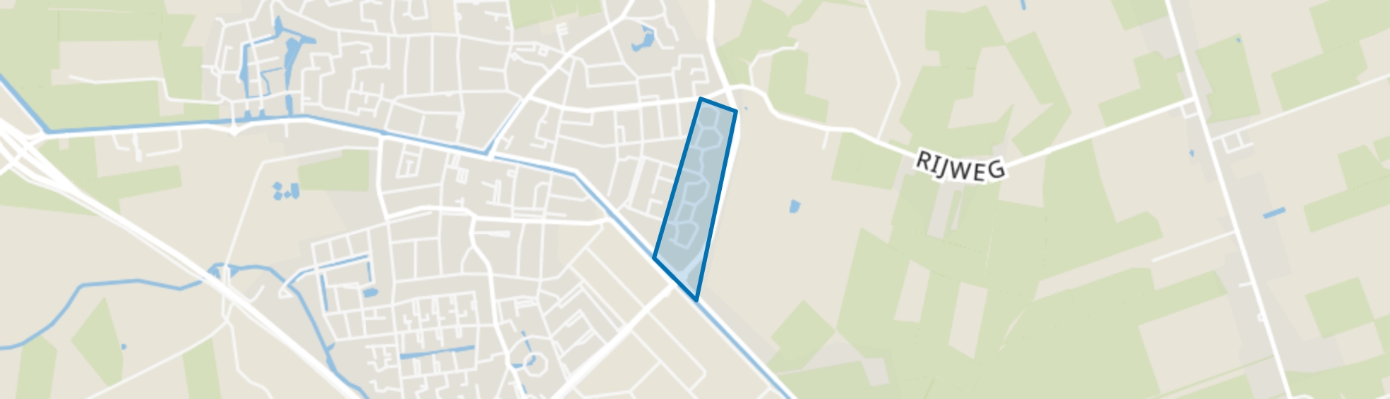 Oosterwolde-Schottelenburg, Oosterwolde (FR) map