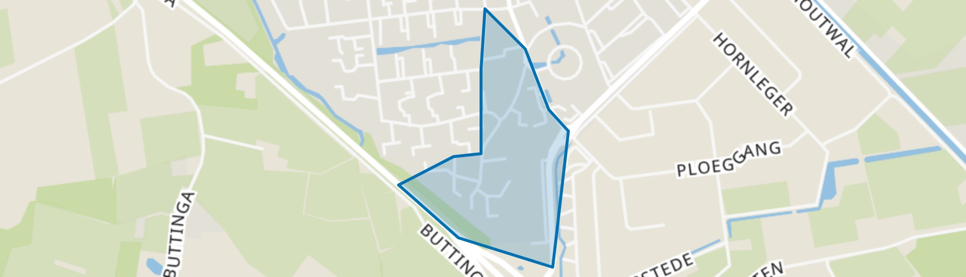 Oosterwolde-Snellingerdijk, Oosterwolde (FR) map