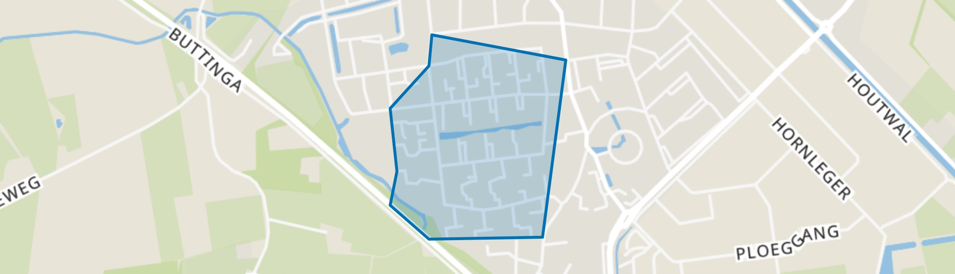 Oosterwolde-Zuid, Oosterwolde (FR) map