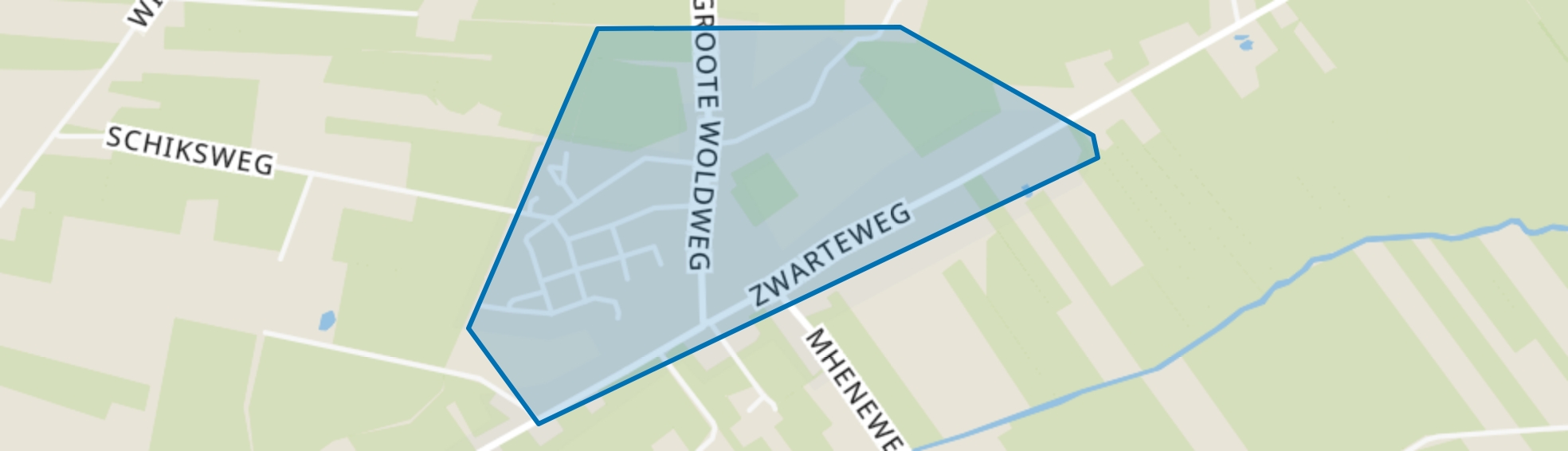Oosterwolde, Oosterwolde (GE) map