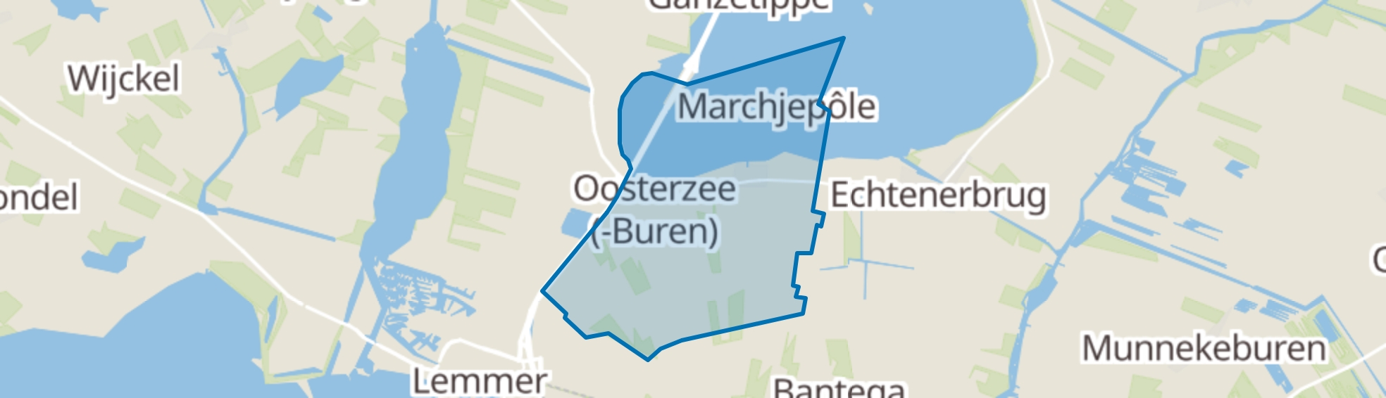 Oosterzee map